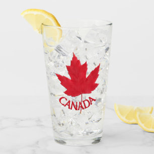 Canada Glass Canada Flag Souvenir Glasses Custom