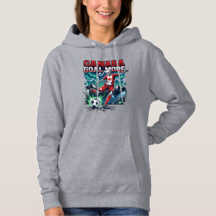 Canada Goal Mode Skeleton Striker Nations Dynamic  Hoodie