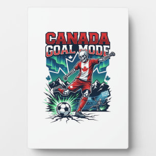 Canada Goal Mode Skeleton Striker Nations Dynamic Plaque
