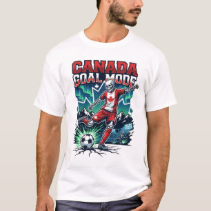 Canada Goal Mode Skeleton Striker Nations Dynamic T-Shirt