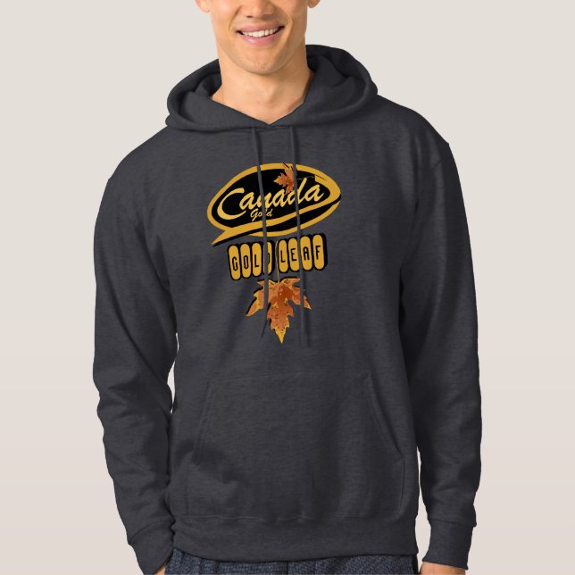 Canada Gold Leaf Double Sided Hoodie (Front)