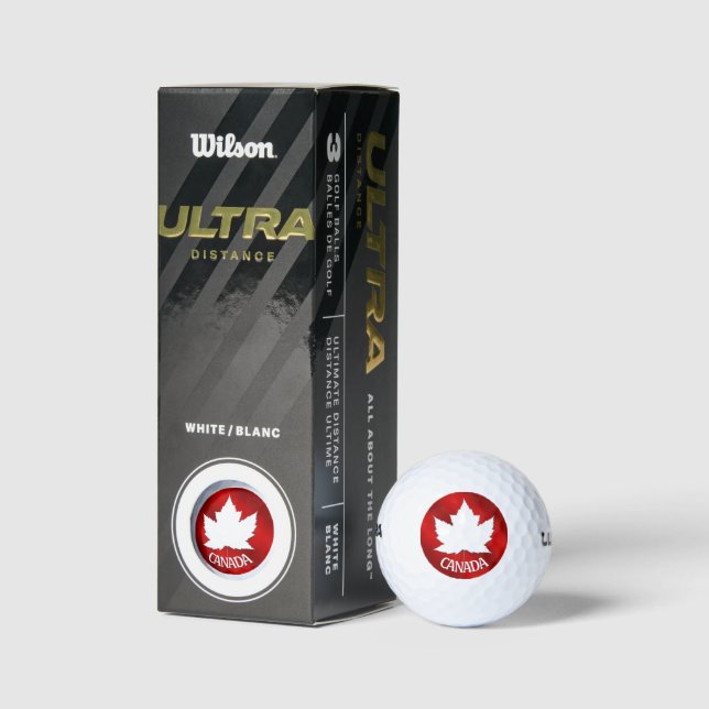 Canada Golf Balls Customised Canada Golf Gifts (Packaging)