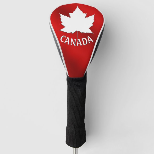 Canada Golf Gifts Customised Canada Driver Cover (Front)