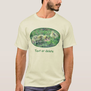 Canada Goose Babies Wildlife Personalized T-Shirt