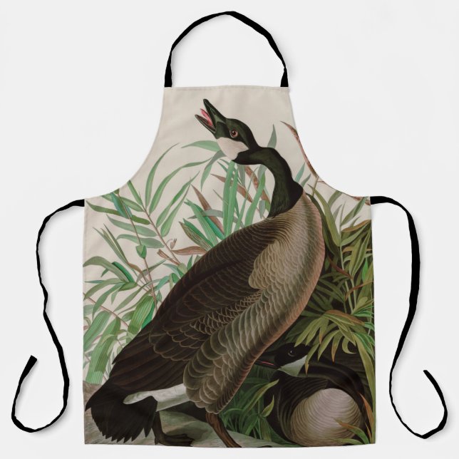 Canada Goose Birds of America Audubon Print Apron (Front)