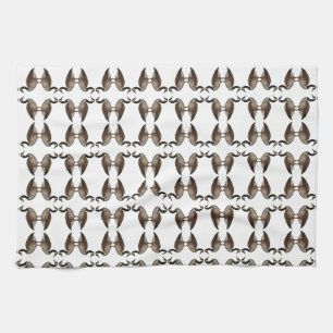 Canada Goose Brown White Kitchen Towels
