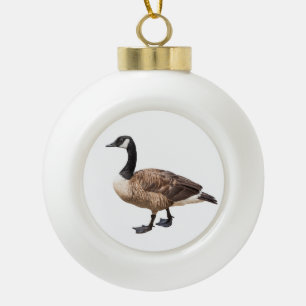 Canada Goose Ceramic Ball Christmas Ornament