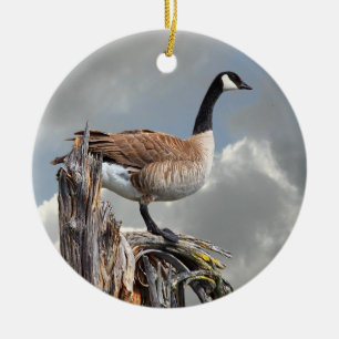 CANADA GOOSE CERAMIC TREE DECORATION