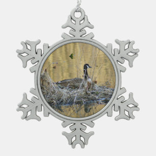 Canada Goose Christmas Ornament Golden Pond