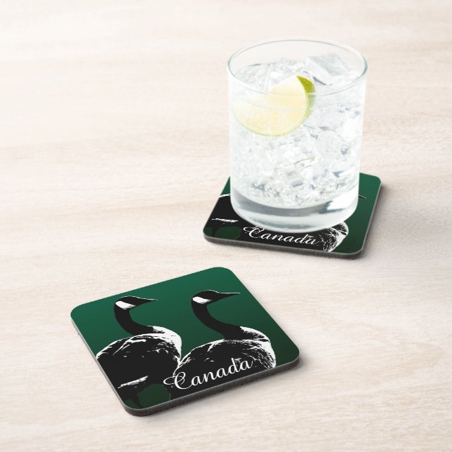 Canada Goose Coaster Custom Canada Coasters (Right Side)