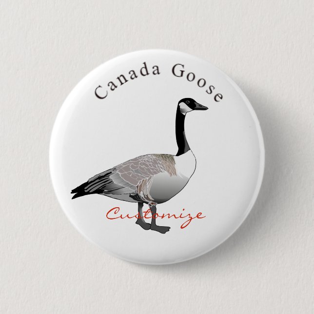 Canada Goose Gander Thunder_Cove 6 Cm Round Badge (Front)