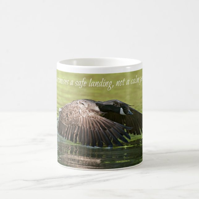 Canada Goose "God Promises" Quote Coffee Mug (Center)