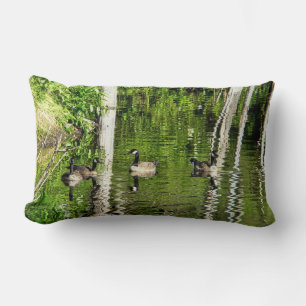(Canada) Goose Green Lumbar Cushion