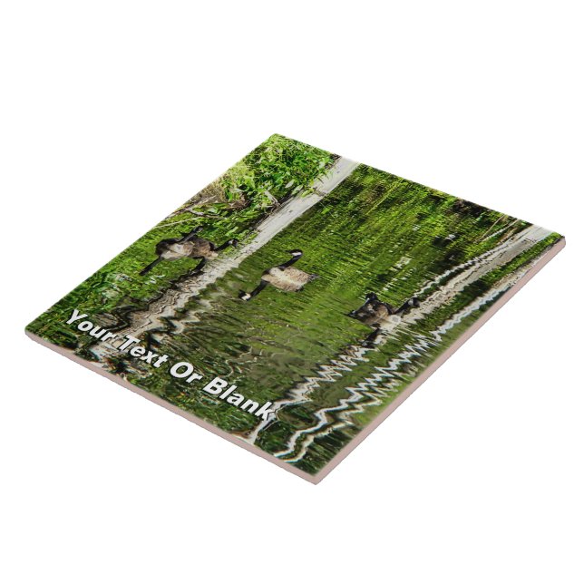 (Canada) Goose Green Tile (Side)