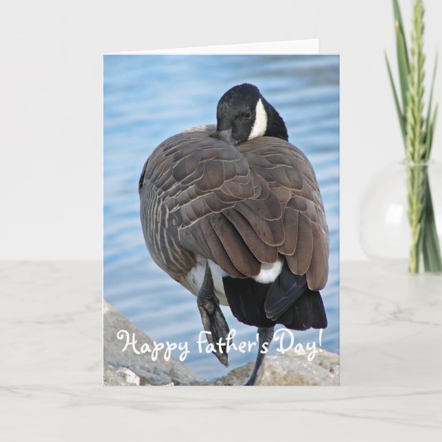 Canada Goose, Happy Father's Day! Card (Front)