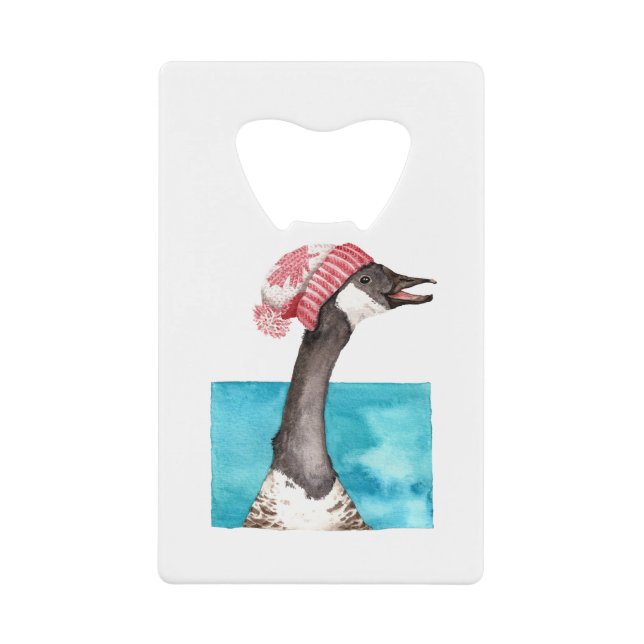 Canada Goose in a Toque (Front)