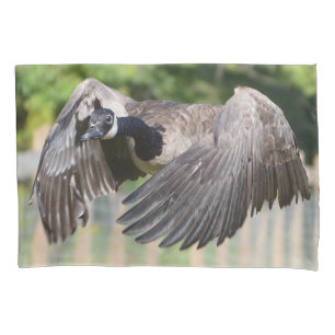 Canada Goose In Flight Pillowcase