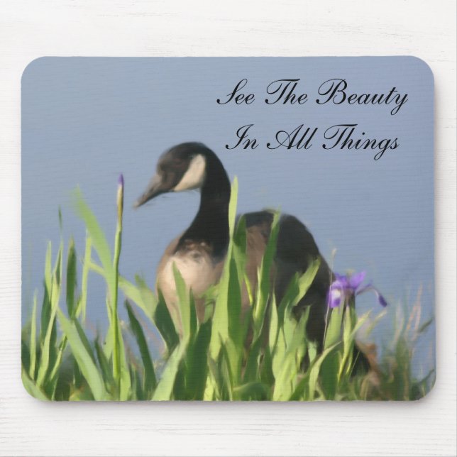 Canada Goose Inspirational See Beauty Mouse Mat (Front)