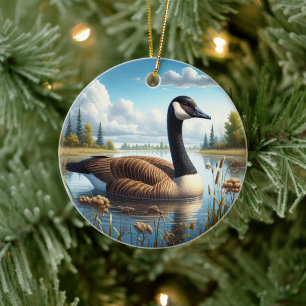 Canada Goose Keepsake Ceramic Tree Decoration
