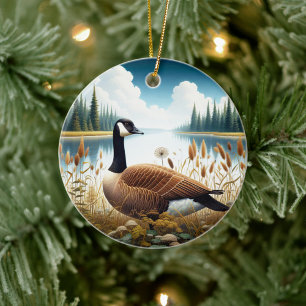 Canada Goose Keepsake Ceramic Tree Decoration