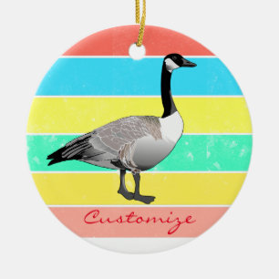 Canada Goose Multi-colour Sun Thunder_Cove Ceramic Tree Decoration