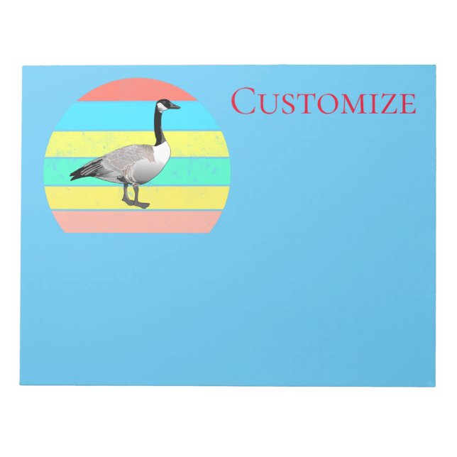 Canada Goose Multi-colour Sun Thunder_Cove  Notepad (Front)