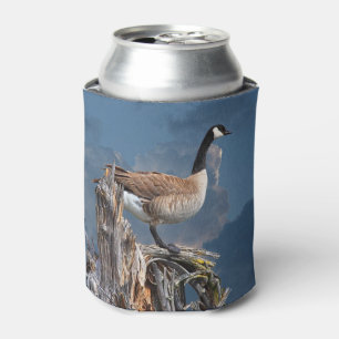 CANADA GOOSE ON A SNAG CAN COOLER