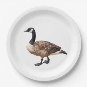 Canada Goose Paper Plate