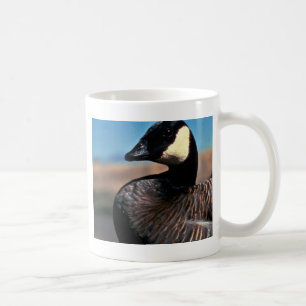 Canada goose portrait coffee mug