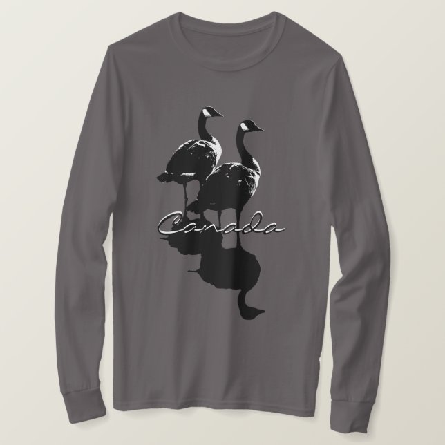 Canada Goose Shirt Long Sleeve Personalised Shirts (Design Front)