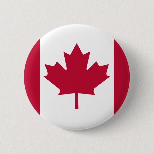 Canada High quality Flag 6 Cm Round Badge (Front)