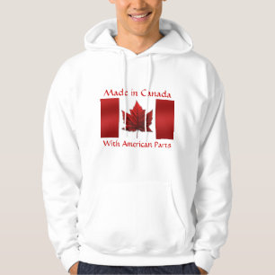 Canada Hoodie Canada Flag Hooded Sweatshirt