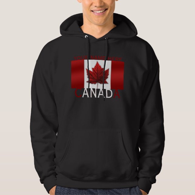 Canada Hoodie Personalised Sm - 3XL Canada Shirt (Front)