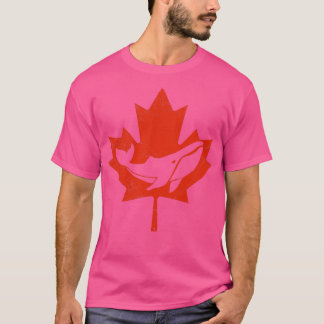 Canada Humpback whale Funny Gift Idea T-Shirt
