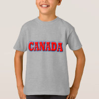 Canada in Bold Red Lettering
