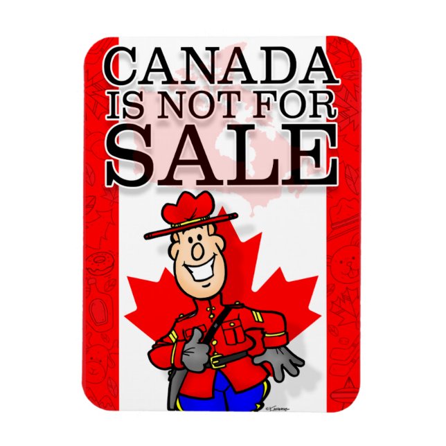 Canada is NOT for Sale! Magnet (Vertical)