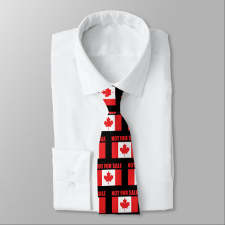 Canada is Not for Sale Tie