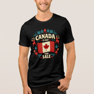 Canada Is Not For Sale Tri-Blend Shirt