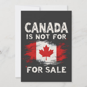 Canada Is not For Sale Trump President Announcement