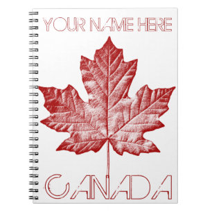 Canada Journal Custom Canada Souvenir Notebooks