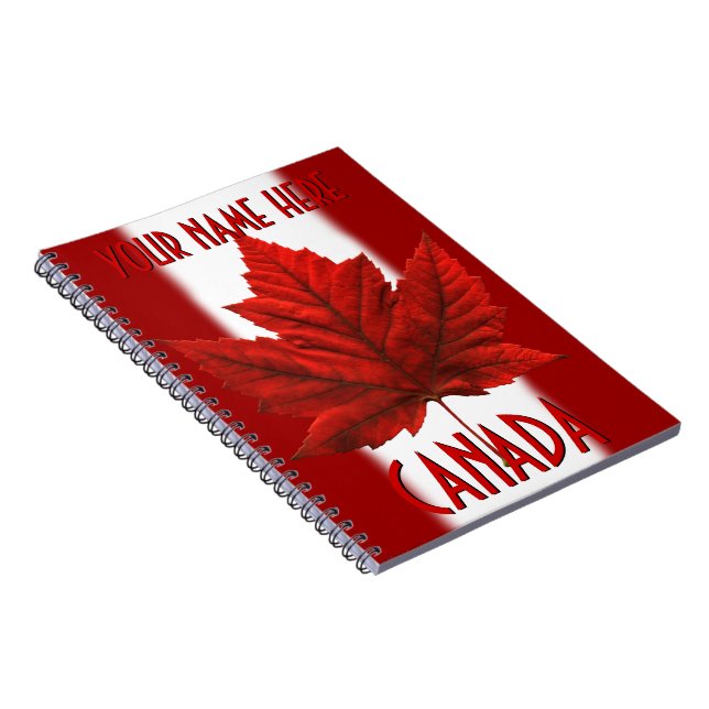 Canada Journal Souvenir Custom Notebooks Canada (Right Side)