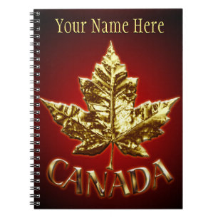 Canada Journal Souvenir Custom Notebooks Canada