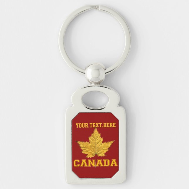 Canada Key Chain Sports Team Souvenir Customize (Front)