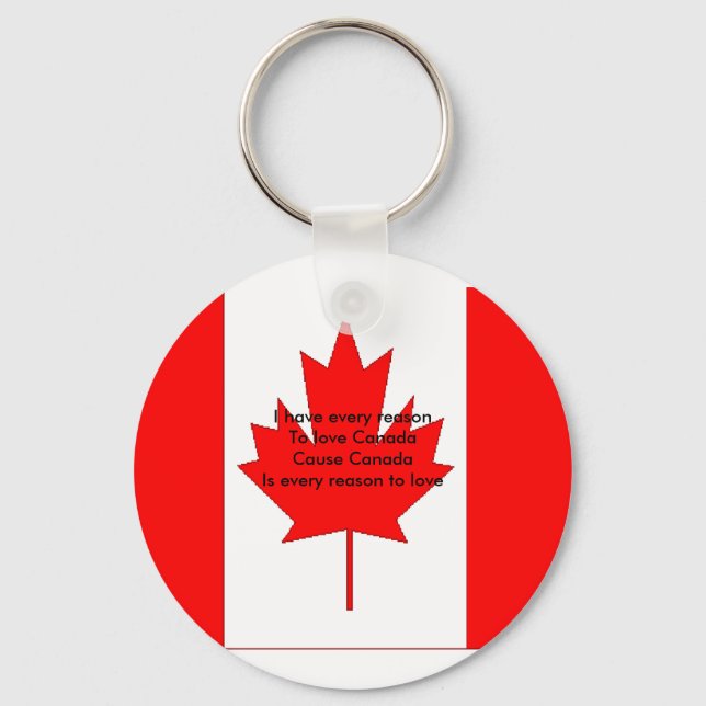 Canada Key Ring (Front)