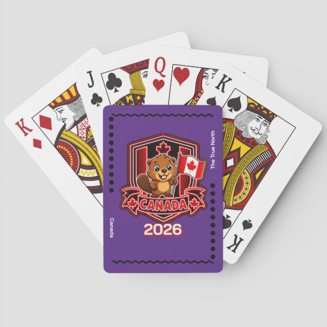 Canada Kids Playing Cards (Back)