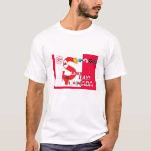 Canada Labour Day design by Kriyas Collection T-Shirt