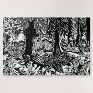 Canada Landscape Art Puzzles - Forest Art Gifts