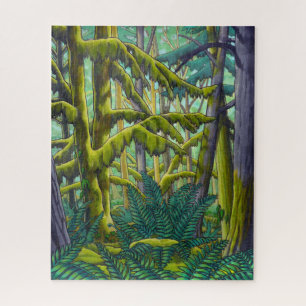 Canada Landscape Art Puzzles - Old Growth Forest