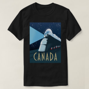 Canada Locomotive travel poster T-Shirt
