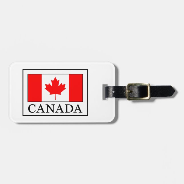 Canada Luggage Tag (Front Horizontal)